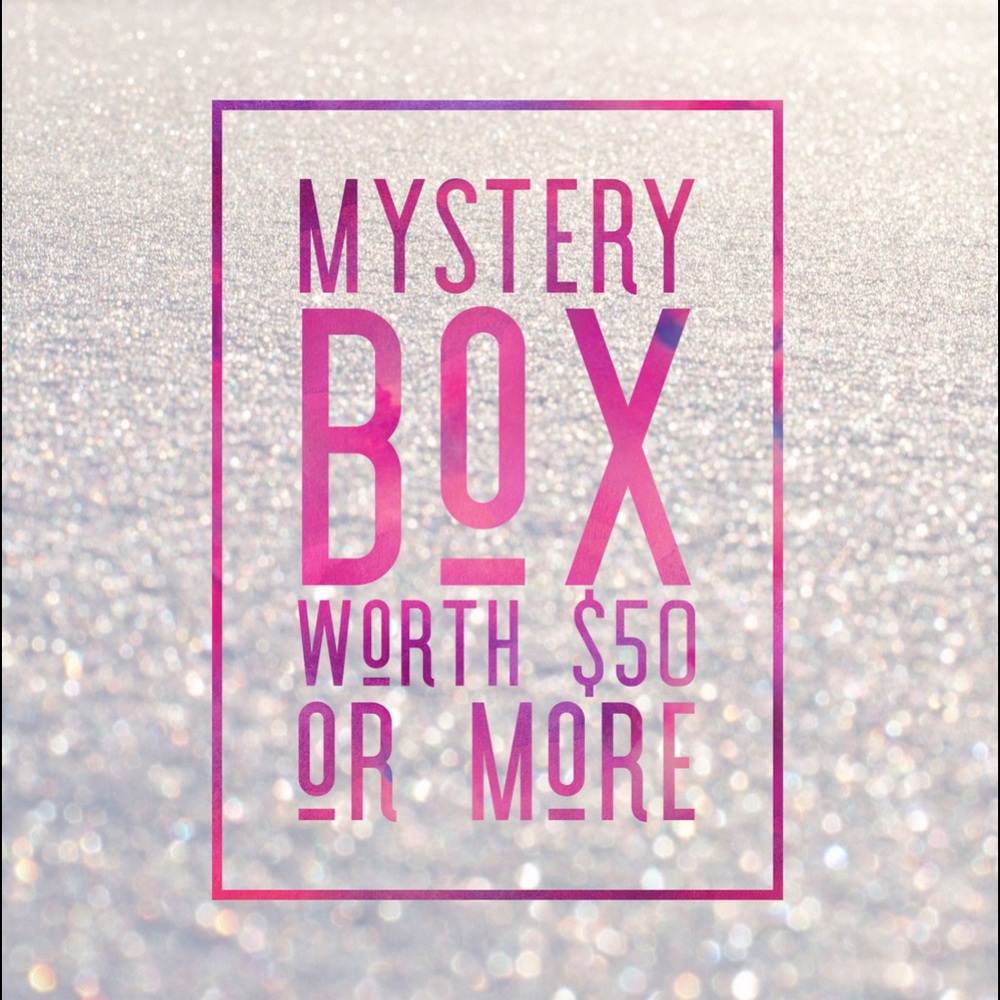 Mystery box full of name brand items only $20